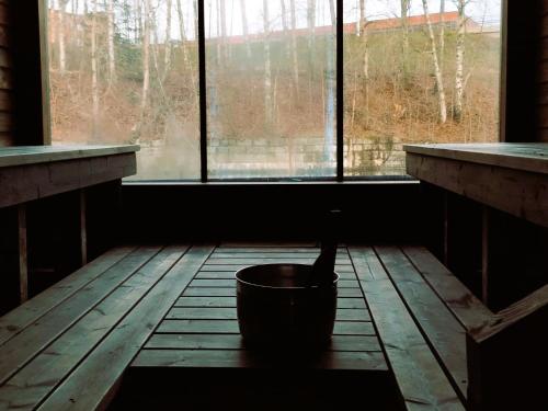 Sauna, Tehdassaari Nokia HQ - Pääkonttori (Tehdassaari Nokia HQ - Paakonttori) in Nokia