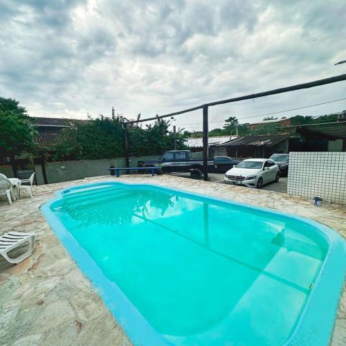 Linda casa de praia com amplo lazer in Jardim Virginia