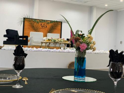 Centro business, Wild View Resort in Kasane