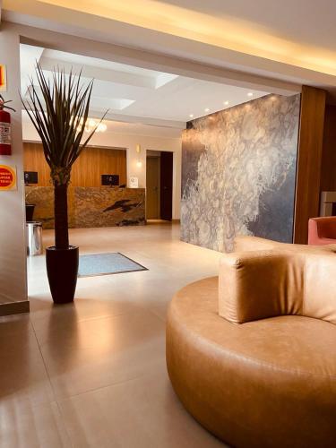 共用ラウンジ/TVエリア, Hotel Farol da Ilha in フロリアノポリス