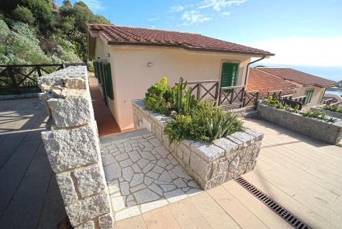 A szálláshely kívülről, Villetta con vista mare e parcheggio in Giglio Island