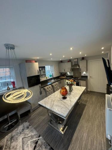 廚房, Stunning 3-Bedroom in Alford Lincolnshire in 奧爾福德