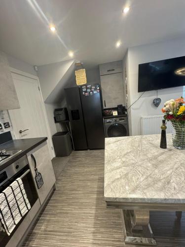廚房, Stunning 3-Bedroom in Alford Lincolnshire in 奧爾福德
