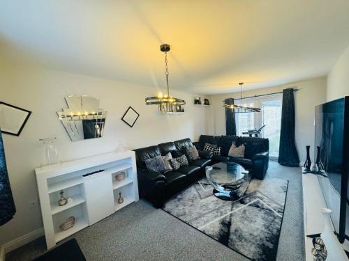 共用Lounge/電視區, Stunning 3-Bedroom in Alford Lincolnshire in 奧爾福德