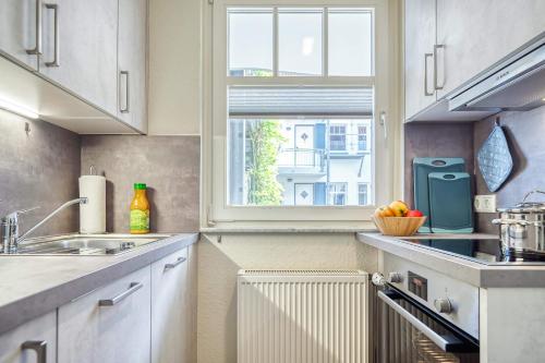 кухня, Boddenblick Wohnung 12a in Цінгст