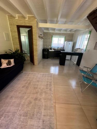 ห้องครัว, Chalé com Vista Deslumbrante da Natureza - 03 (Chale com Vista Deslumbrante da Natureza - 03) in ริโอ ตาวาเรส