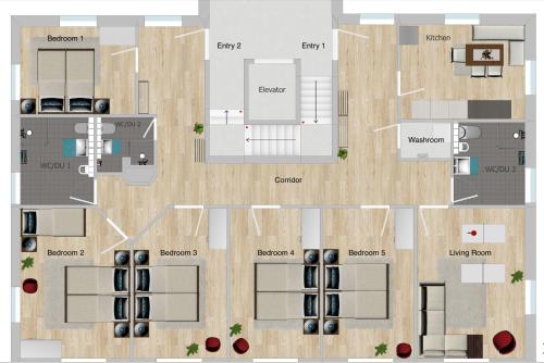 LTA Apartment München Süd No1 Fun & Games, Mnichov (fotografie 7)