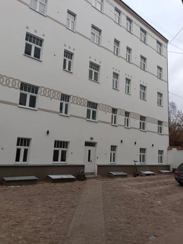 A szálláshely kívülről, New Gray apartment in the center of Riga in Grinzinkalns (történelmi dolgozók negyede)