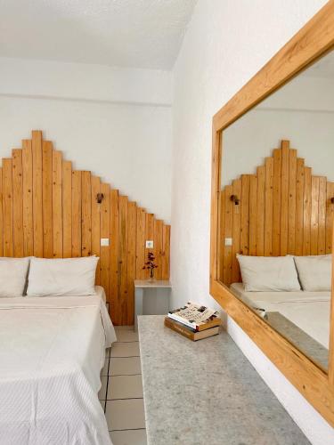 1 double bed