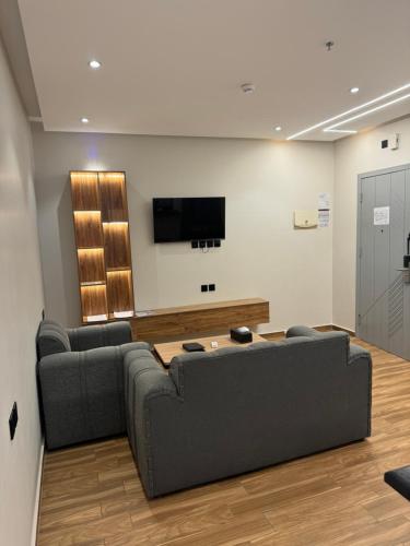 Shared lounge/TV area, قمة راحتي للشقق المخدومة Qimat Rahaity SERVICED APARTMENTS in Yanbu