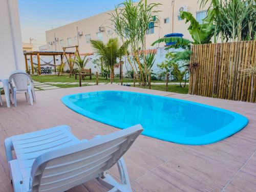 Úszómedence, Apartamento 2 Village Mariah Perto da Praia 450m in Mutari