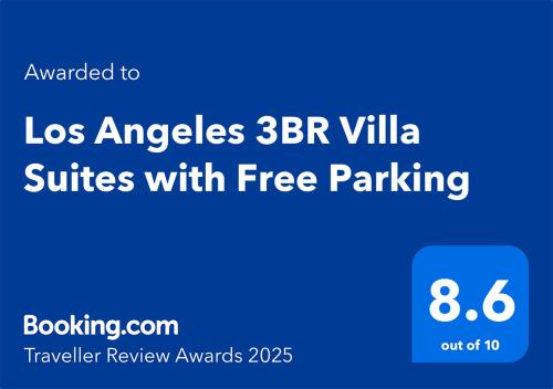 Los Angeles 3BR Villa Suites with Free Parking, Los Angeles (fotografie 3)