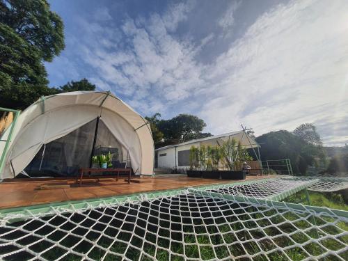 Balcony/terrace, Tepas Glamping in Bandung