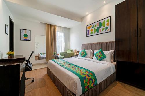 Standard Room with Work Desk room in Treebo Premium The Mustard Inn Lawrence Road