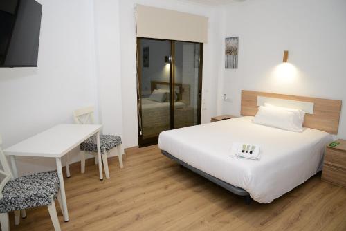 1 double bed