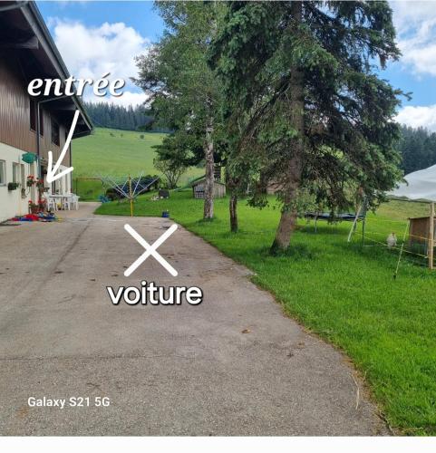 Studio à la ferme (Studio a la ferme) in La Brévine