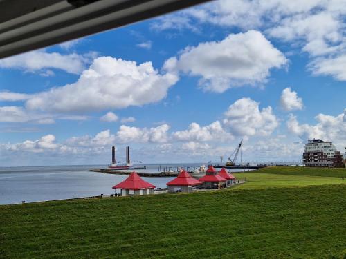 View, Hotel Beckroge in Döse