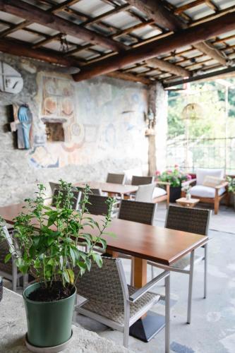 Balkon/terasa, BnB Casa Bellavista Sant Abbondio 6577 Ranzo in Caviano