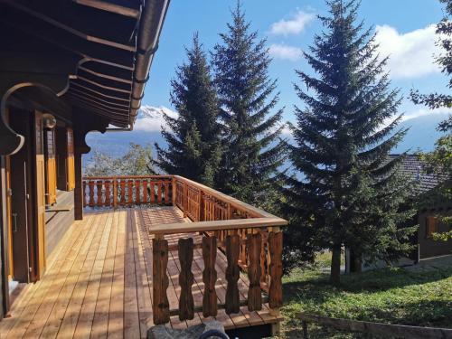 Chalet St-Hubert in Les Collons, Schweiz