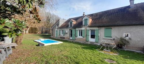 La maison des Hautes Vallees- jardin-piscine Beauval gîte à louer Basses Vallées