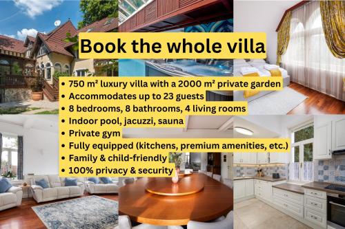 Uhu Villa 750 m2 - Budapest, Budapeszt (zdjęcie 6)