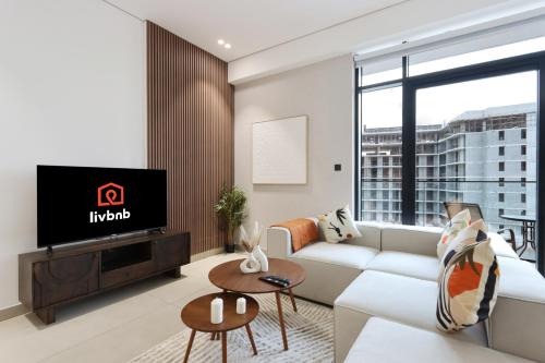 Livbnb-Stylish and Spacious 1BR Apartment with Private Balcony, Dubai (foto 5)