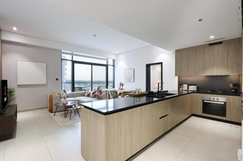 Livbnb-Stylish and Spacious 1BR Apartment with Private Balcony, Dubai (foto 9)