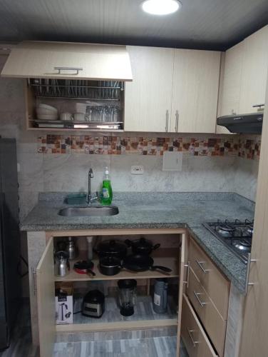 Kitchen, Bello Alamo Rentas Vacacionales!!! in La Giralda