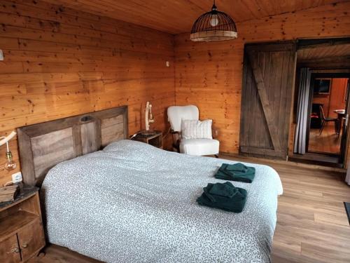 charmante cabane in Langatte