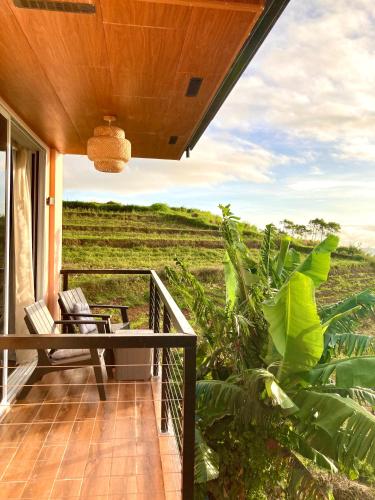 Mt Kanlaon View in a Modern Loft Farmhouse