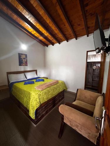 1 double bed