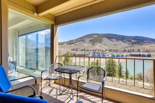 Mtn & Reservoir Views: Cozy Dillon Condo!, Dillon