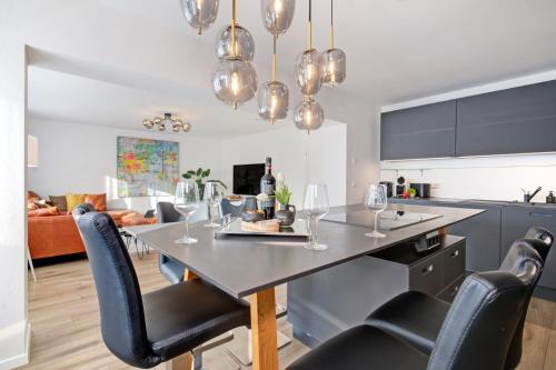 Konyha, Blumen(t)raum Ferienwohnung 2 in Külváros