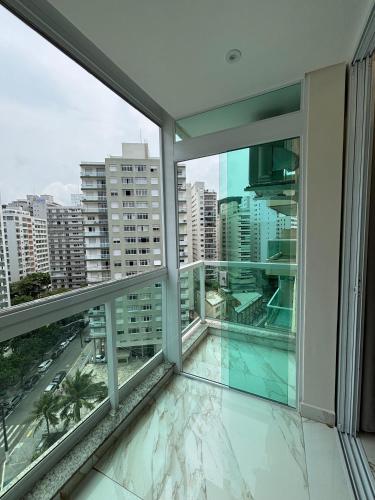 Balcony/terrace, Luxor Oceanfront Suite Smart Apartment Beachfront Superb 9,2 in Barra Funda