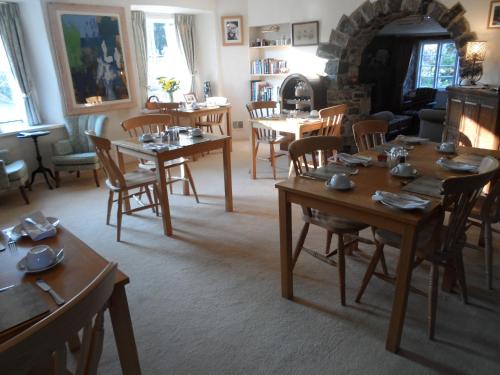 Étterem, Gages Mill Country Guest House in Ashburton