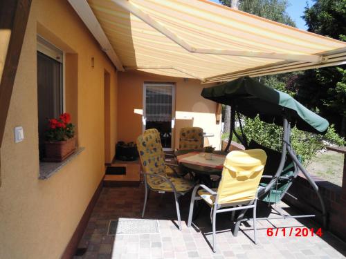 A szálláshely kívülről, Spreewaldhäuser Golinski mit Kamin am Neuendorfer See (Spreewaldhauser Golinski mit Kamin am Neuendorfer See) in Markische Heide Ot Leibchel