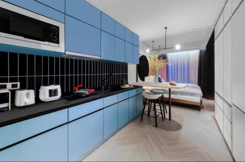 Kitchen, Citadines Apart Hotel Gubei Shanghai in New Hongqiao Commercial Center and Changning