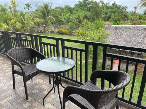 parveke/terassi, The Balete Resthouse in Camotes-saari