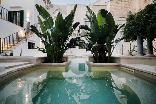 ogród, Palazzo Flora in Gallipoli