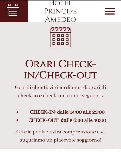 Hotel PRINCIPE AMEDEO – Rome