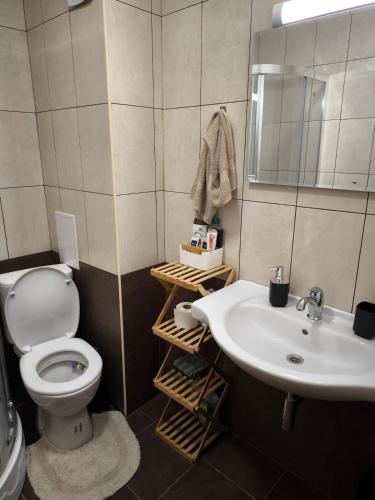 浴室, NiSimo Apartment Grand Resort Pamporovo in 潘波洛沃