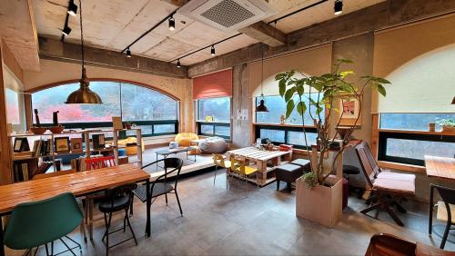 首尔 허브스테이 酒店 餐厅