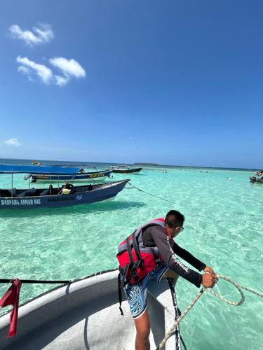 Isla Pelicano de la casa de papel en San blas in 埃波班尼