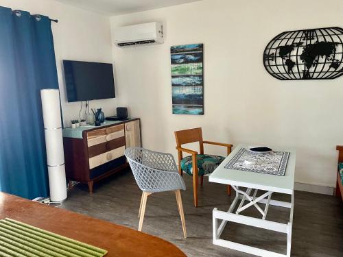 Ticarbets T3 - Résidence Manganao - En bord de Plage, Saint-François (zdjęcie 4)