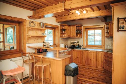 ห้องครัว, Chata Drevenô - Chaty Rozprávkovo (Chata Dreveno - Chaty Rozpravkovo) in สตาราเลสนา