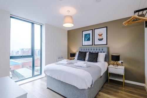Stunning Top-Floor 2BR Free Parking & Stylish Stay, Liverpool (fotografie 4)