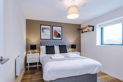 Stunning Top-Floor 2BR Free Parking & Stylish Stay, Liverpool (fotografie 7)