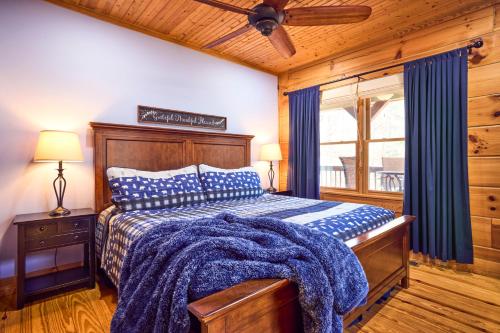 Peaceful Getaway Penrose Cabin with Hot Tub and Pond in Etowah (NC)