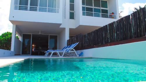 Villa Cos beachfront house