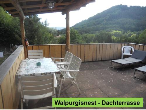 Balcony/terrace, Waldnest Odenwald in Wald-Michelbach